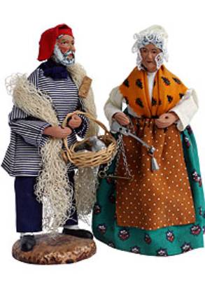 Les santons de la cr�che